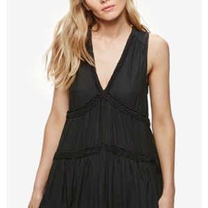 NWT free people purple haze tunic black medium